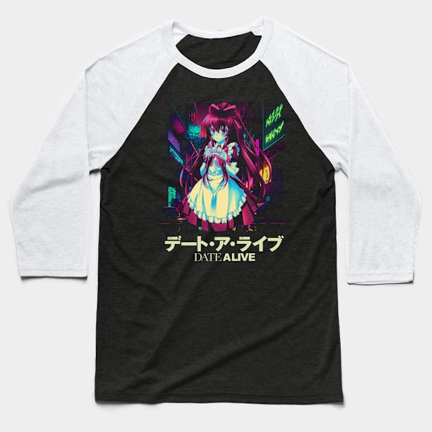 Cute Art Kotori Date Japanese Anime Baseball T-Shirt by Cierra Bauch